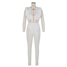 Load image into Gallery viewer, Mesh tank top two piece suit AY2117
