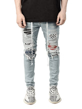 Load image into Gallery viewer, Hot selling men&#39;s ripped personality jeans
