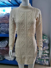 Load image into Gallery viewer, Halter slim knit dress with hips（AY1494）
