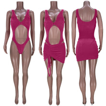 Load image into Gallery viewer, Sexy pleated swimwear AY2037
