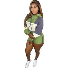 Load image into Gallery viewer, Fashion splicing two-piece set（AY2551）

