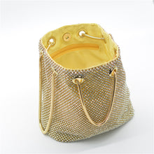 Load image into Gallery viewer, Hot personality crossbody shoulder rhinestone queen bag
