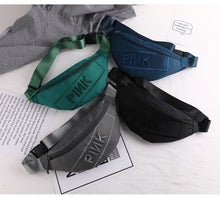 Load image into Gallery viewer, PINK candy color belt bag (normal product, non-brand)
