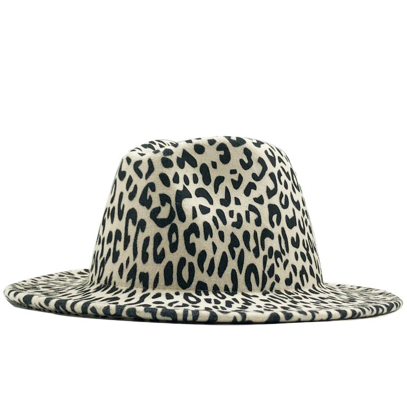 Hot sale leopard jazz hat GX4015