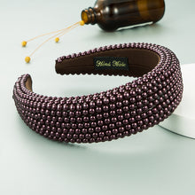 Load image into Gallery viewer, Hot selling gypsophila pearl headband
