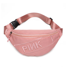 Load image into Gallery viewer, PINK candy color belt bag (normal product, non-brand)

