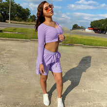 Load image into Gallery viewer, Fashion casual sports two-piece set AY2742
