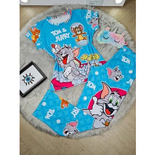 Load image into Gallery viewer, Cartoon printed short-sleeved two-piece suit（AY1571）
