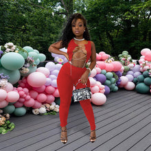 Load image into Gallery viewer, Sexy solid color chain suit（AY2250）
