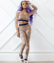 Load image into Gallery viewer, New casual striped printed long-sleeved vest two-piece suit（AY1252)
