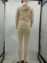 Load image into Gallery viewer, New plush lettered hoodie set（AY2473）
