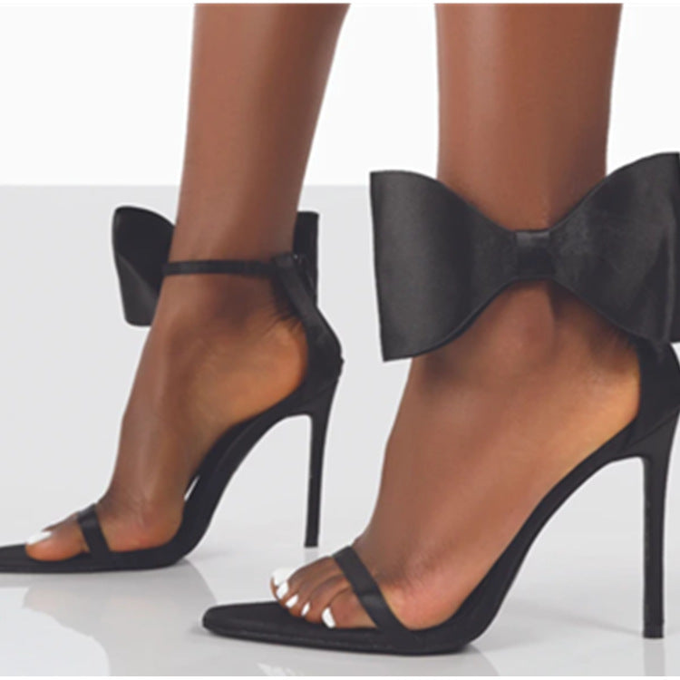 Fashion bow buckle high heels（HPSD194）