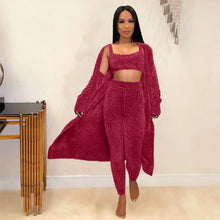 Load image into Gallery viewer, Solid color leisure three-piece suit（AY1520）
