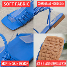 Load image into Gallery viewer, Flat bottom woven bandage sandals HPSD213
