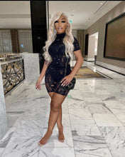 Load image into Gallery viewer, Fashion Ripped Short Sleeve Shorts Two Piece Set（AY1804）
