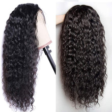 Load image into Gallery viewer, Human hair 4*4 front lace water wave wig(AH5041)

