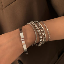 Load image into Gallery viewer, Fashion Rhinestone Set Bracelet（AE4104）
