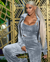 Load image into Gallery viewer, Zipper casual sports three piece set (AY2447)
