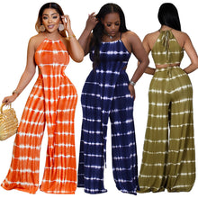 Load image into Gallery viewer, Fashion Tie Dye Print Two Piece Set（AY1830）
