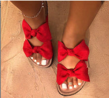 Load image into Gallery viewer, Hot double bow slippers (SY0023)
