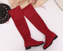 Load image into Gallery viewer, Over-the-knee boots high-tube stretch suede（HPSD167）
