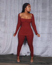 Load image into Gallery viewer, Fashion long-sleeved high-slit pit strip suit（AY1496）
