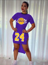 Load image into Gallery viewer, New  basketball slit dress (no brand) AY1138
