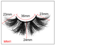 Load image into Gallery viewer, Fluffy eyelashes 8D 25mm mink eyelashes AH5002
