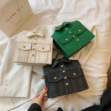 Load image into Gallery viewer, Personalized trendy shirt shoulder bag AB2076

