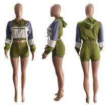 Load image into Gallery viewer, Fashion splicing two-piece set（AY2551）
