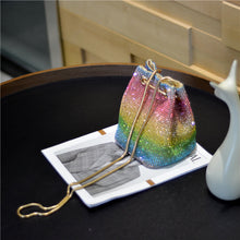 Load image into Gallery viewer, Personality crossbody shoulder rhinestone queen bag
