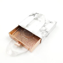 Load image into Gallery viewer, Hot sale ribbon portable square eyelash packaging box
