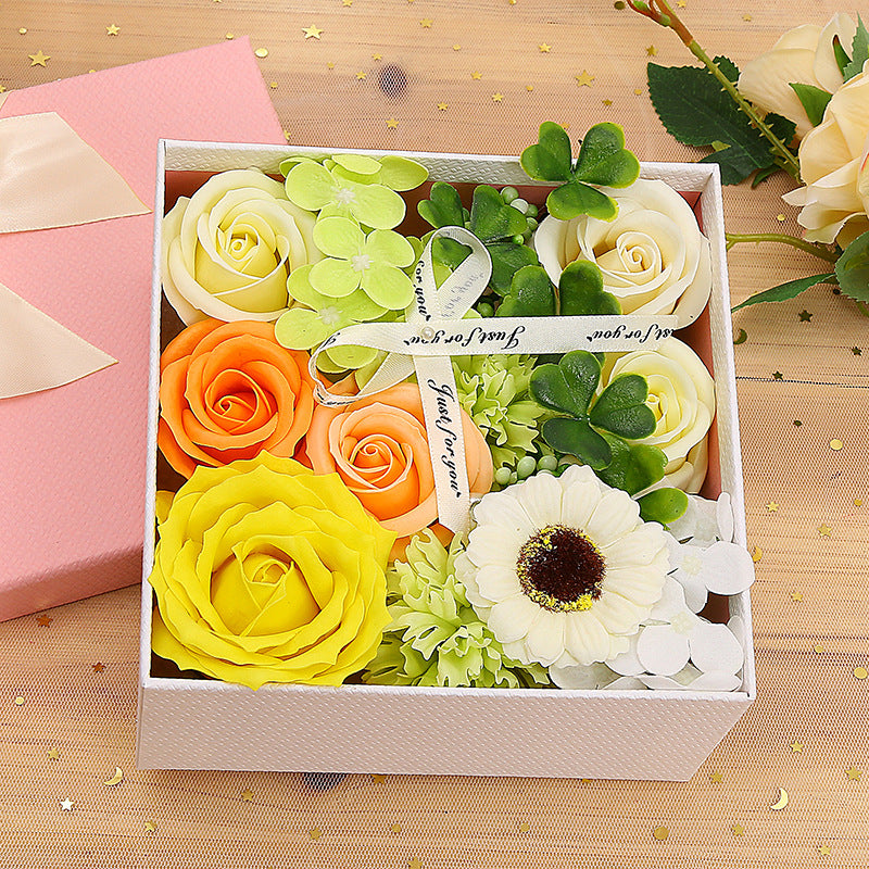 Soap flower gift box rose flower gift box（AE4082）