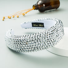 Load image into Gallery viewer, Hot selling flash diamond broad brim headband

