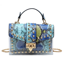Load image into Gallery viewer, Graffiti transparent jelly bag（AB2054）
