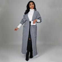 Load image into Gallery viewer, Casual long sleeved sweater coat (AY2395)
