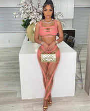 Load image into Gallery viewer, Sexy stitching cutout two-piece set（AY2225）

