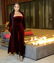 Load image into Gallery viewer, Sexy tube top jumpsuit two-piece jacket（AY1280)
